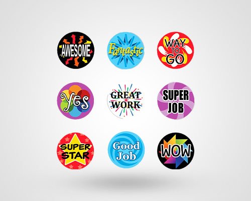 Custom printed Stickers