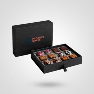 chocolate printed boxes