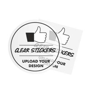 transparent stickers