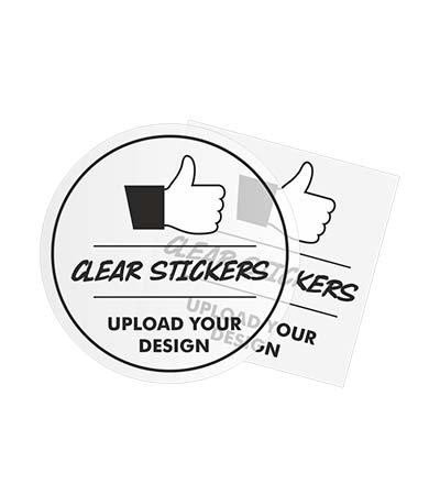 transparent stickers