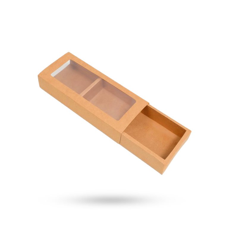 custom Kraft Window Boxes