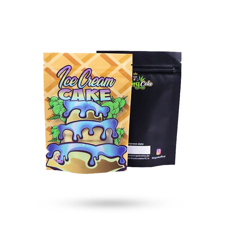 printed mylar bag