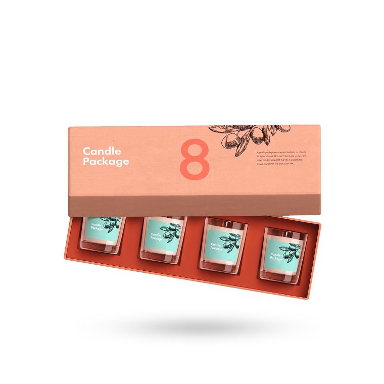 Printed Candle Boxes with Inserts