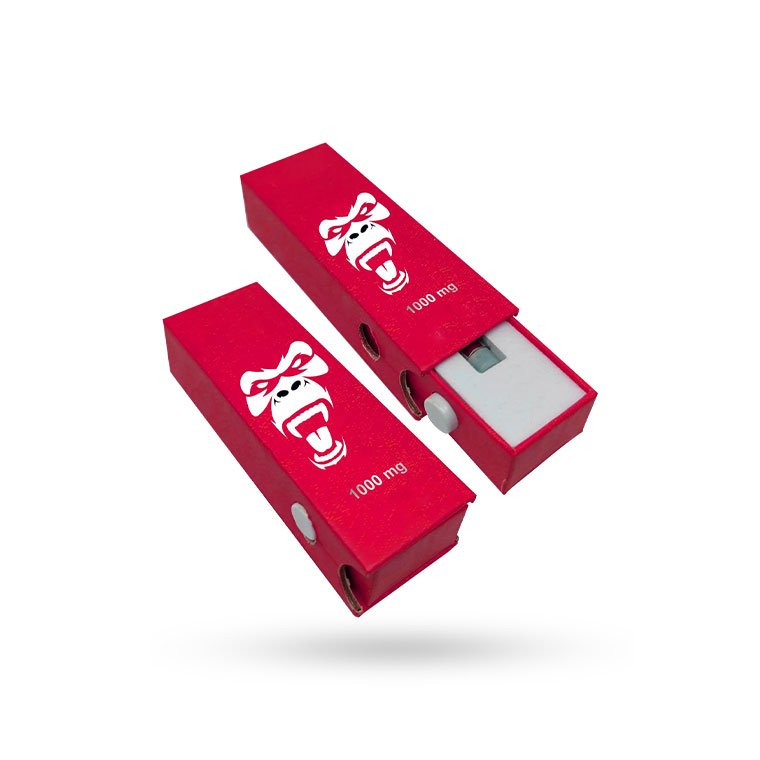 Printed child resistant vape packaging
