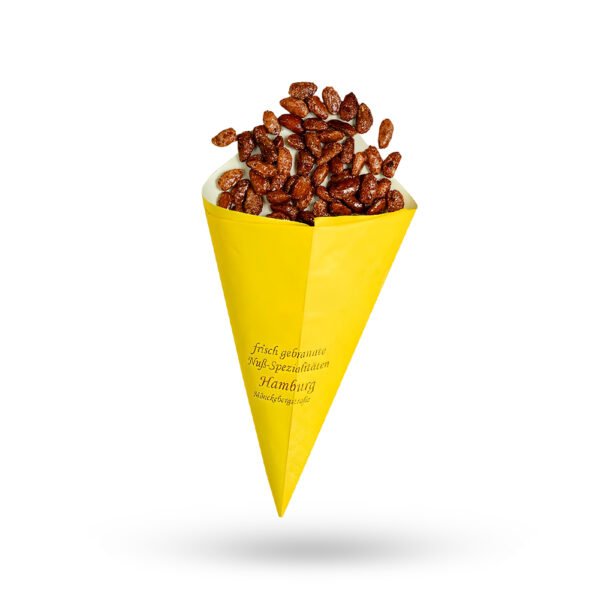printed nuts paper cones
