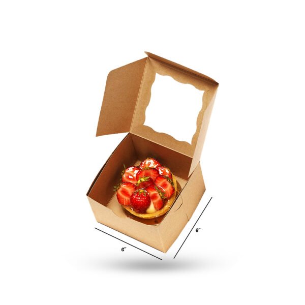 Custom 6x6x3 Bakery Boxes