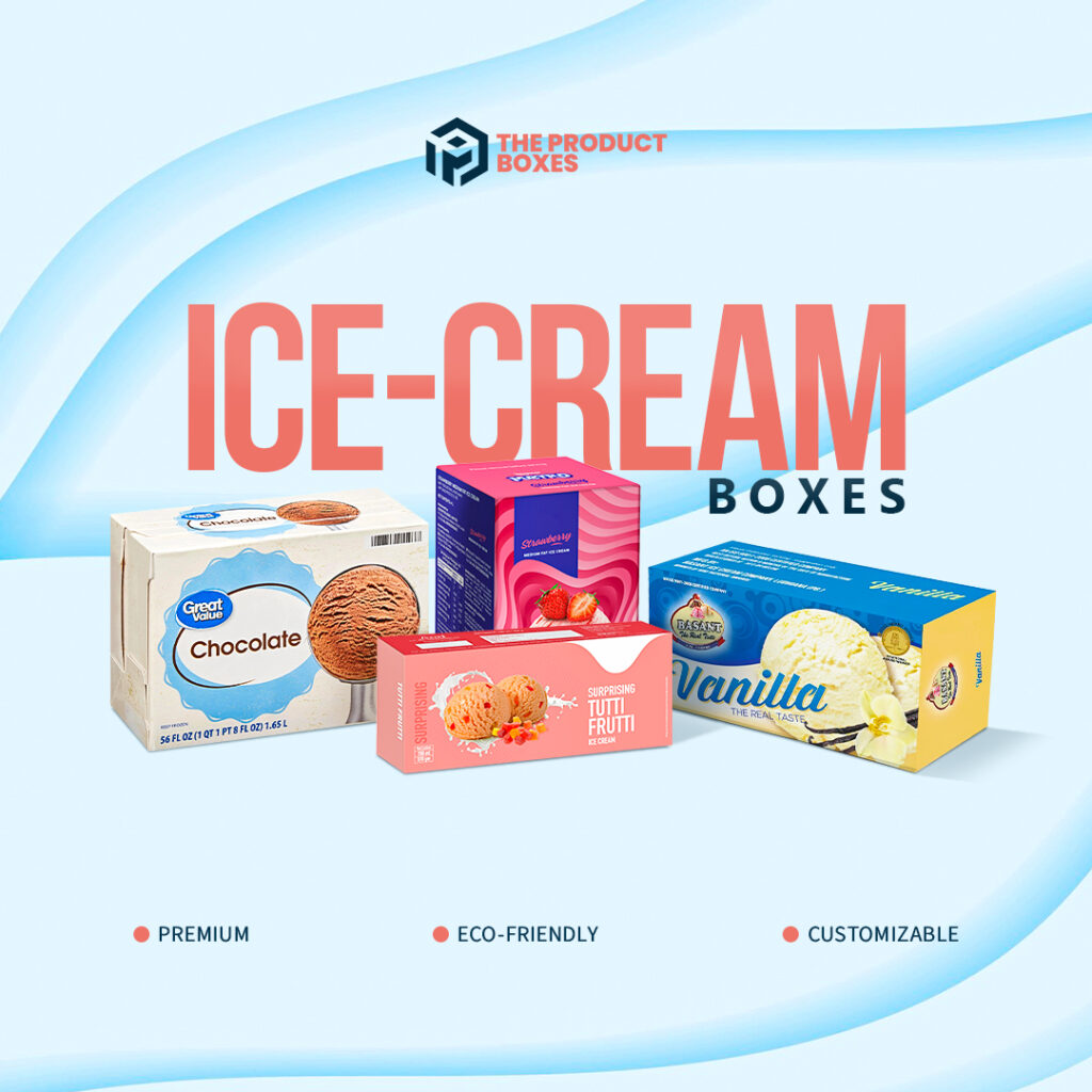ice cream boxes